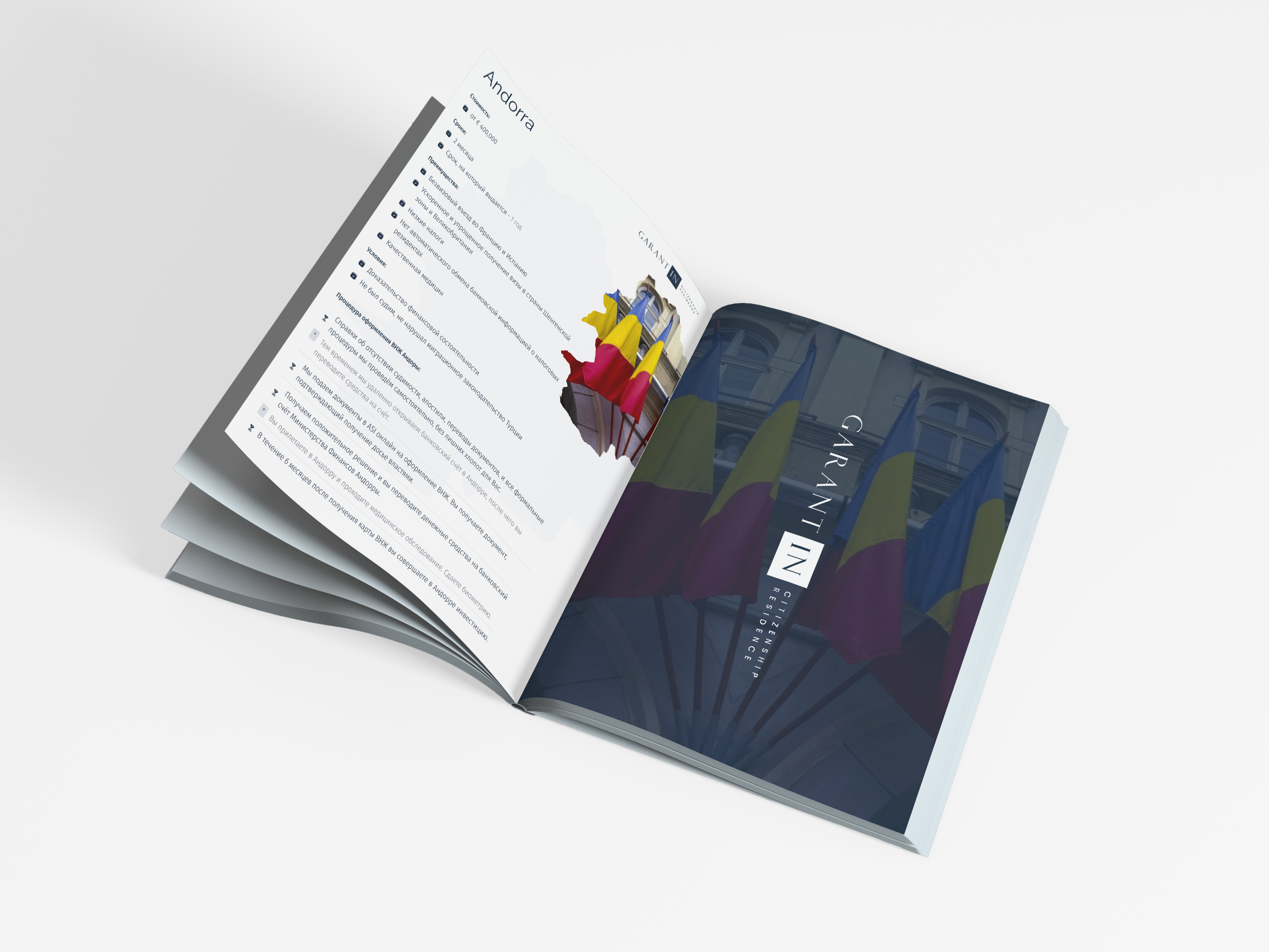 $Guide to obtaining a Residence Permit in Andorra on table
