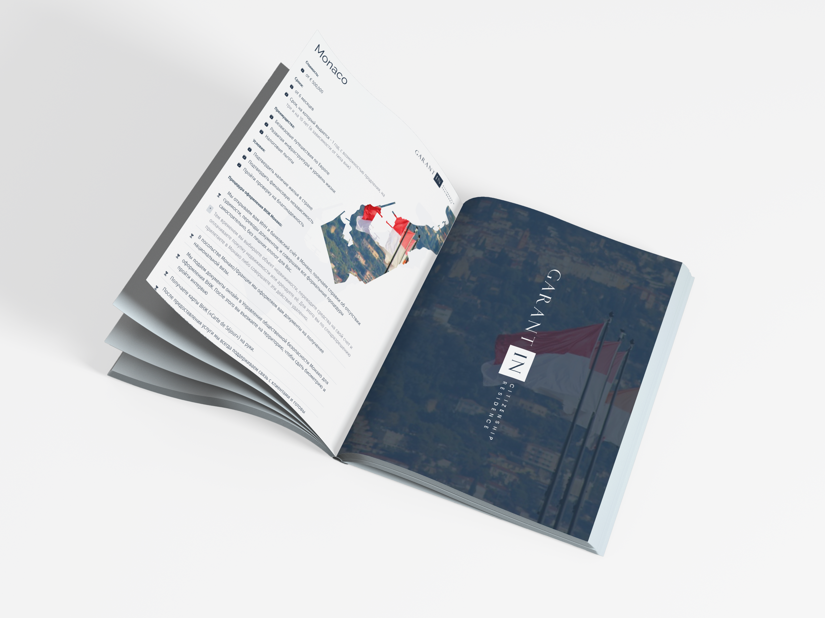 $Guide to obtaining a Monaco residence permit on table
