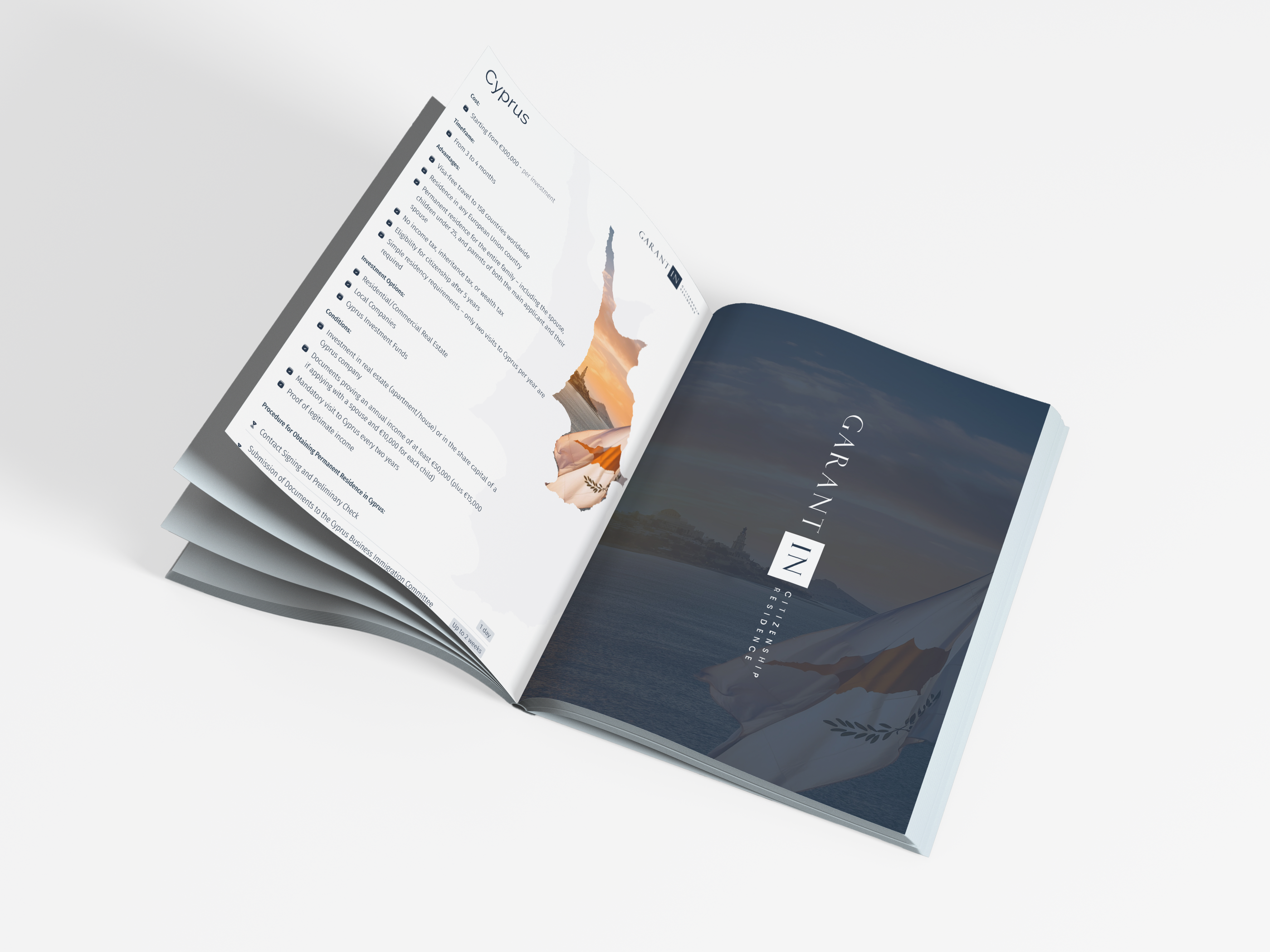 $Guide to obtaining a Permanent Residence in Cyprus on table